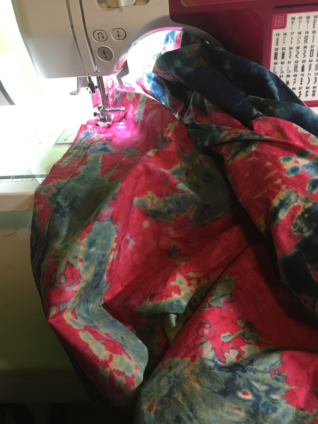 Round Midnight Stitching